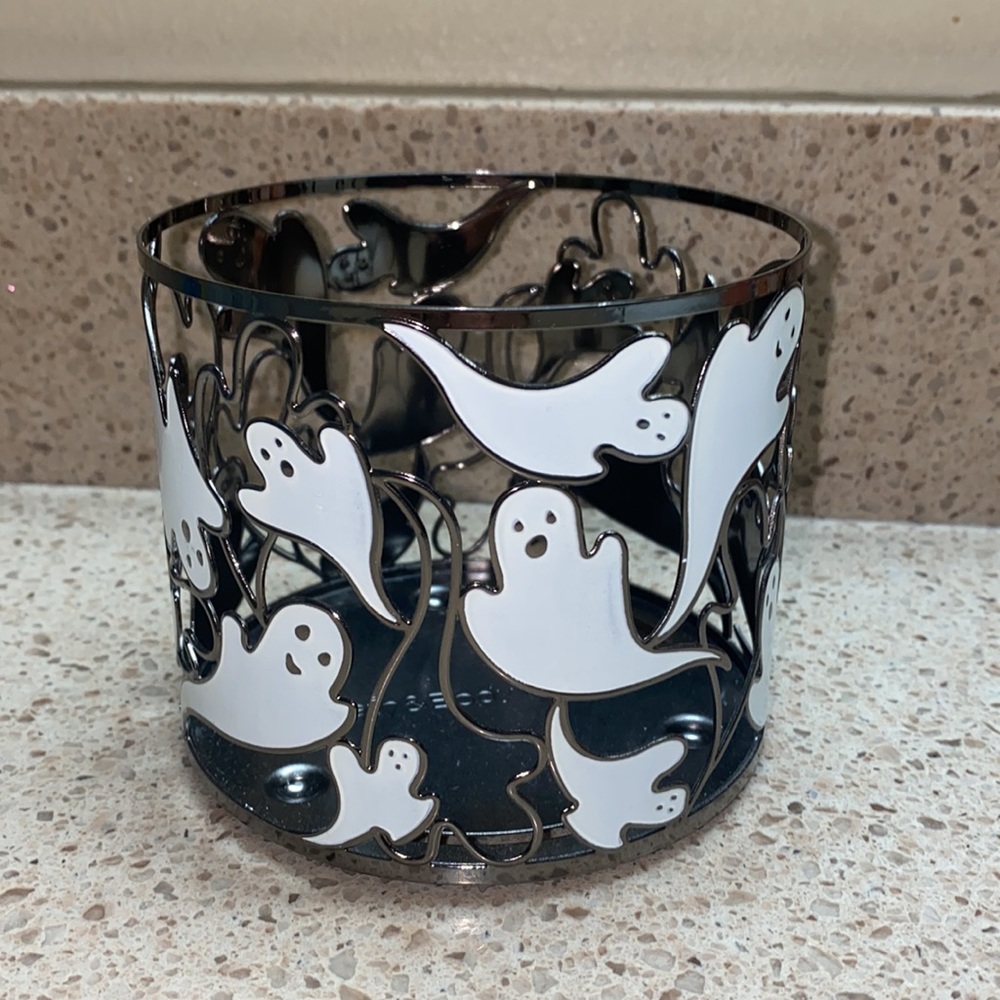 Bath & Body Works Halloween Spooky Ghosts Candle Holder